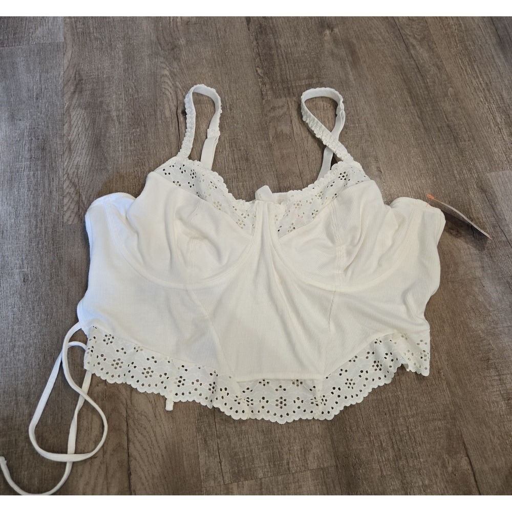 Colsie Off White Bralette 2X